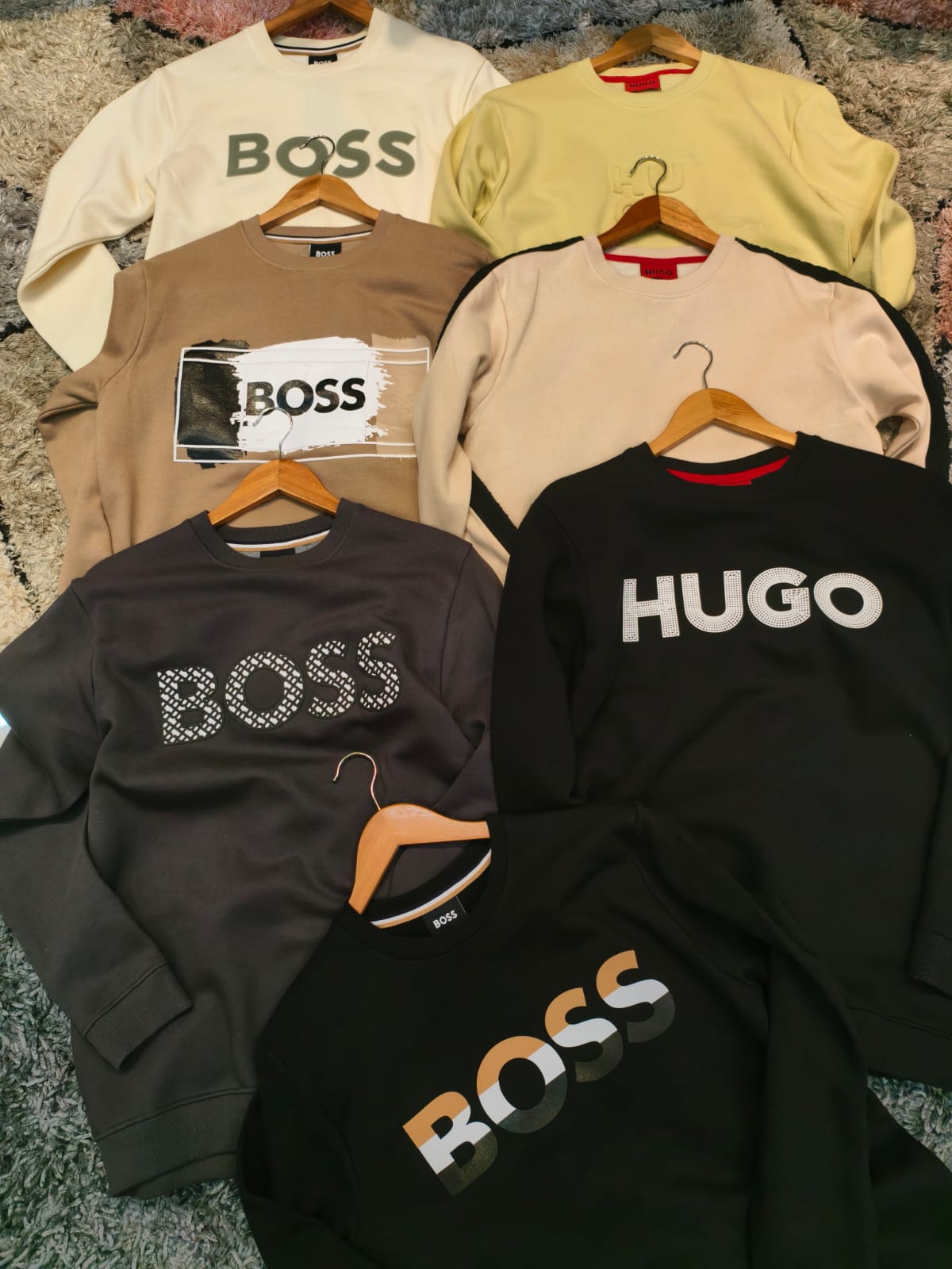 HUGO BOSS R-Neck T-Shirts