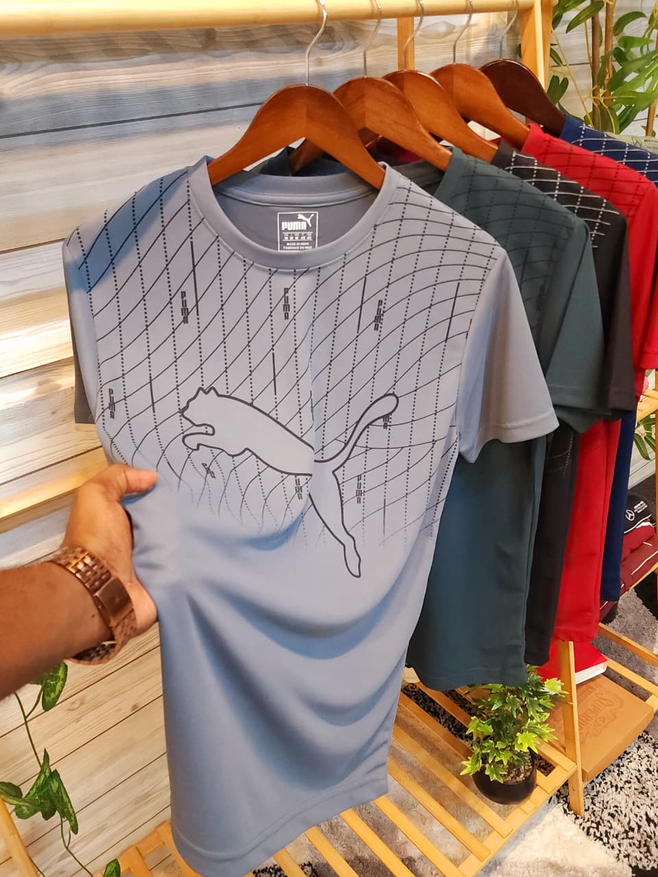 PUMA Round Neck T-Shirts