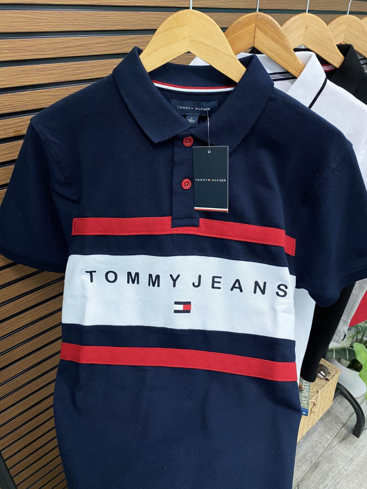 TOMMY HILFIGER Blue Polo T-Shirt