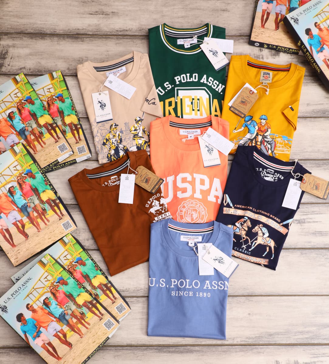 USPA Box Packed R-Neck T-Shirt