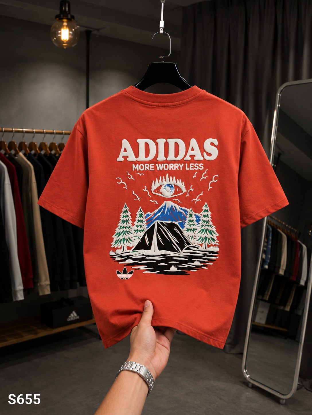 ADIDAS Drop Shoulder T-Shirt