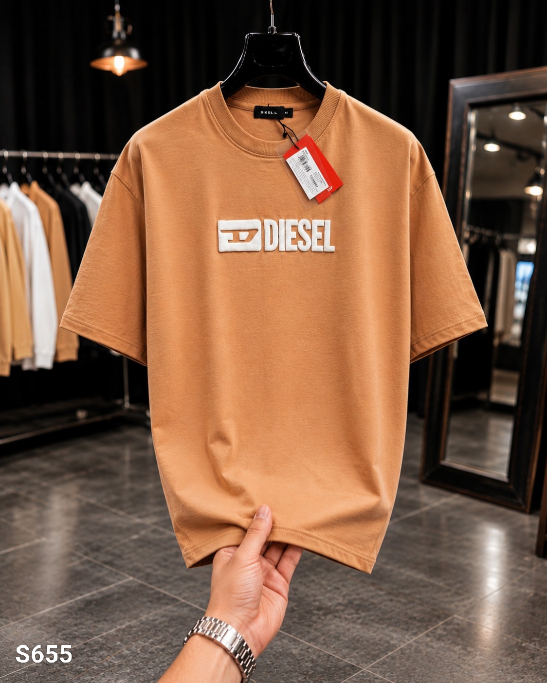 DIESEL Drop Shoulder T-Shirt